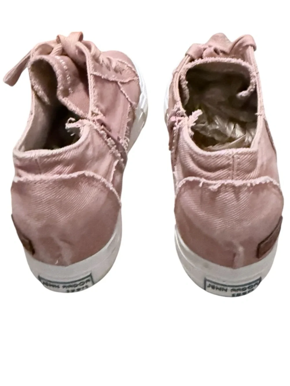 NWOT Jenn Ardor women’s 9 lace up hidden wedges high top pink fashion sneakers